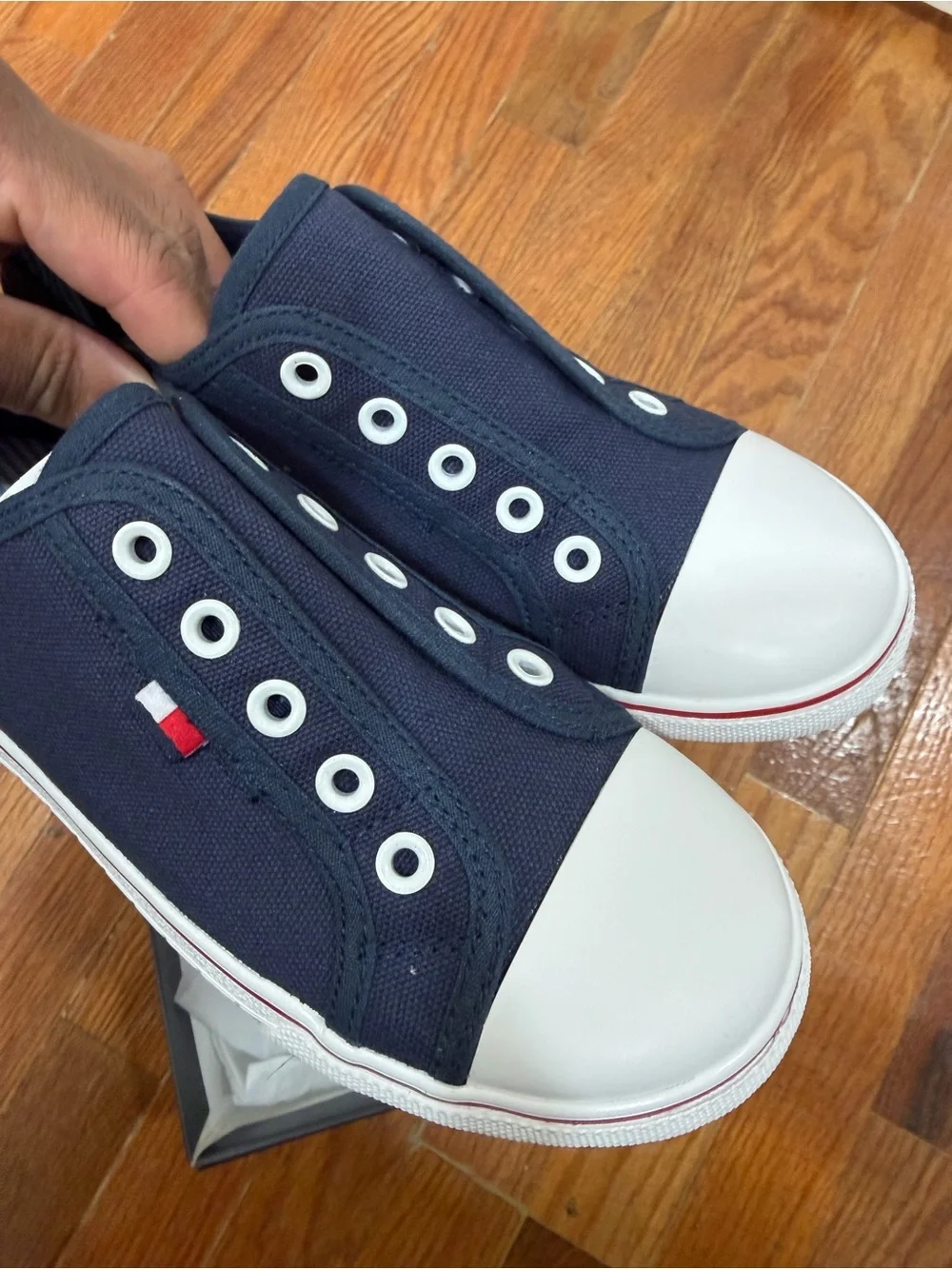 Tommy Hilfiger Kids Laceless Sneakers
